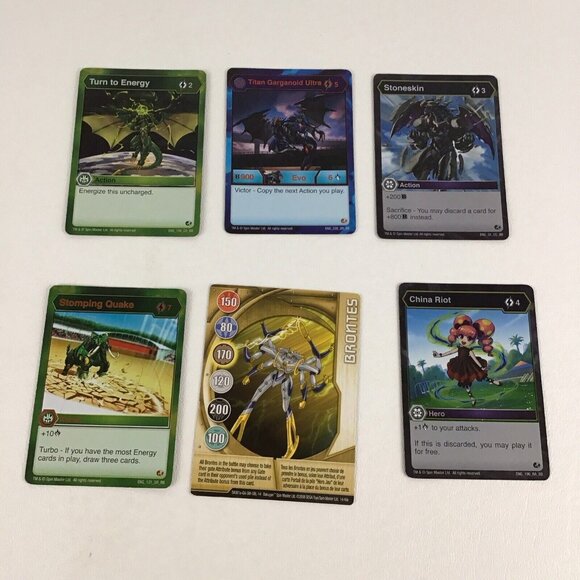 Bakugan Battle Brawlers Vicerox Blue Aquos Darkus Game Toy Cards Lot Spin Master - Picture 3 of 9